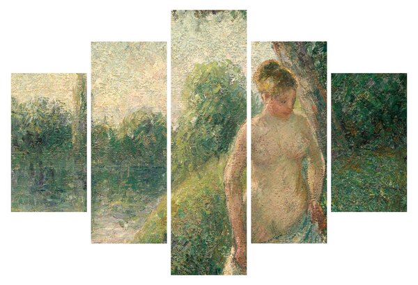 Slika - Camille Pissarro, The Bather, reprodukcije (150x105 cm)