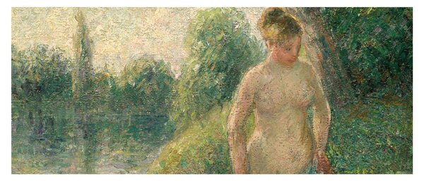 Slika - Camille Pissarro, The Bather, reprodukcije (120x50 cm)