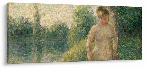Slika - Camille Pissarro, The Bather, reprodukcije (120x50 cm)