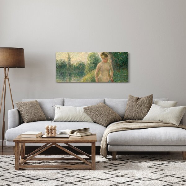 Slika - Camille Pissarro, The Bather, reprodukcije (120x50 cm)