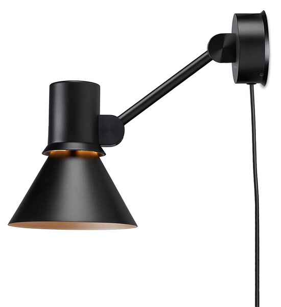 Zidne Svjetiljka Anglepoise, Type 80 W2, Crno, Dnevna soba, Metal, Dizajn