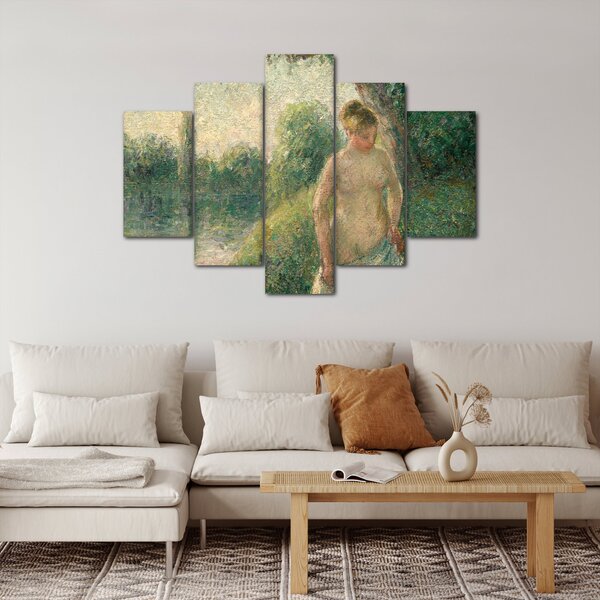 Slika - Camille Pissarro, The Bather, reprodukcije (150x105 cm)