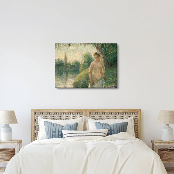 Slika - Camille Pissarro, The Bather, reprodukcije (70x50 cm)