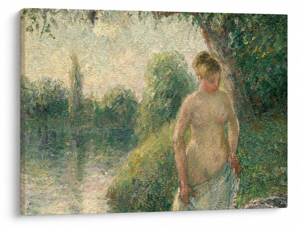 Slika - Camille Pissarro, The Bather, reprodukcije (70x50 cm)