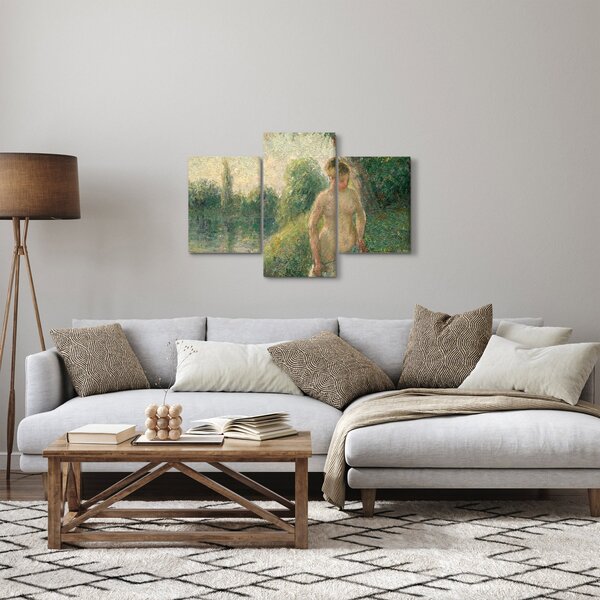Slika - Camille Pissarro, The Bather, reprodukcije (90x60 cm)