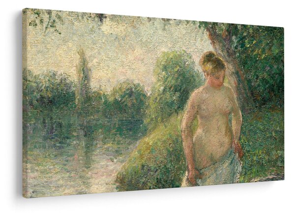 Slika - Camille Pissarro, The Bather, reprodukcije (90x60 cm)