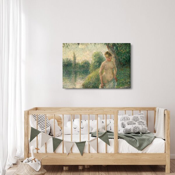 Slika - Camille Pissarro, The Bather, reprodukcije (90x60 cm)