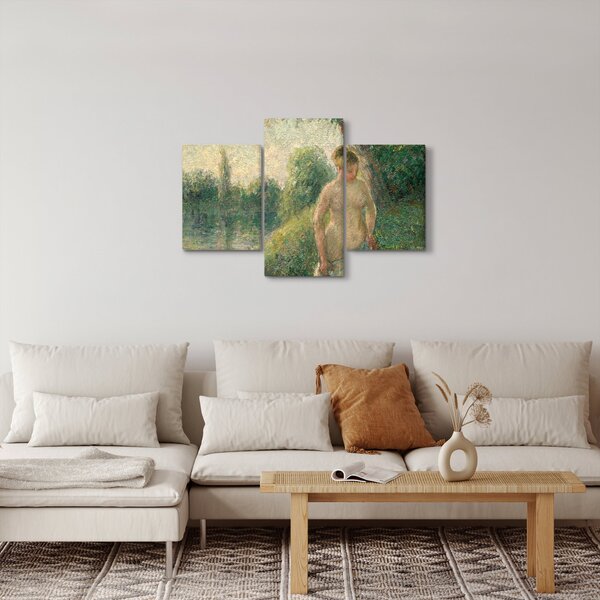 Slika - Camille Pissarro, The Bather, reprodukcije (90x60 cm)