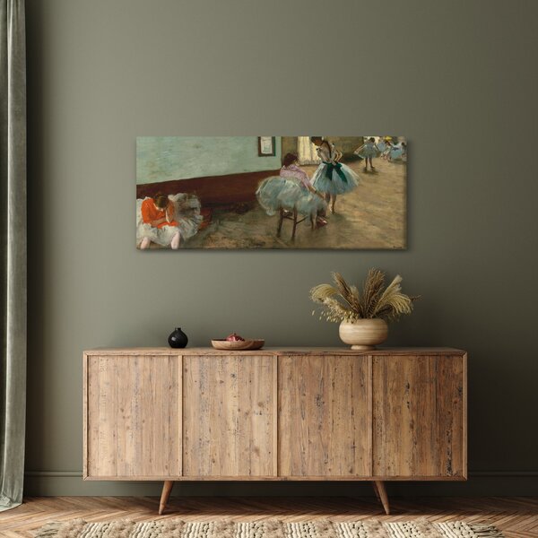 Slika - Edgar Degas, The Dance Lesson, reprodukcije (120x50 cm)