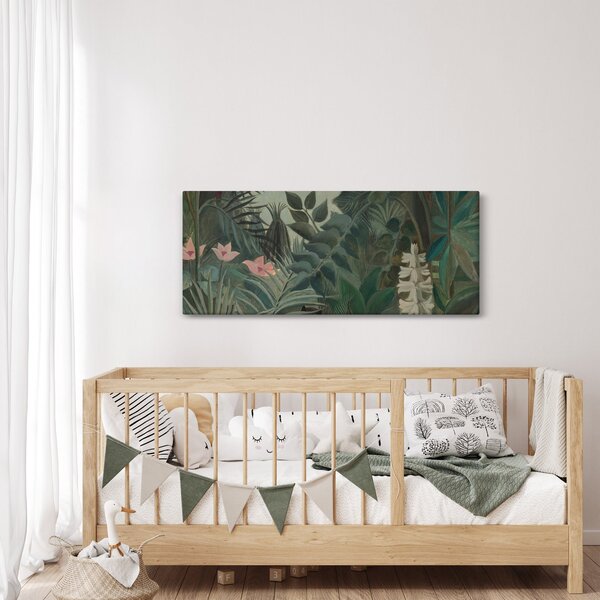 Slika - Henri Rousseau, The Equatorial Jungle, reprodukcije (120x50 cm)