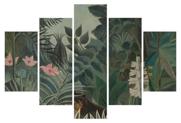 Slika - Henri Rousseau, The Equatorial Jungle, reprodukcije (150x105 cm)