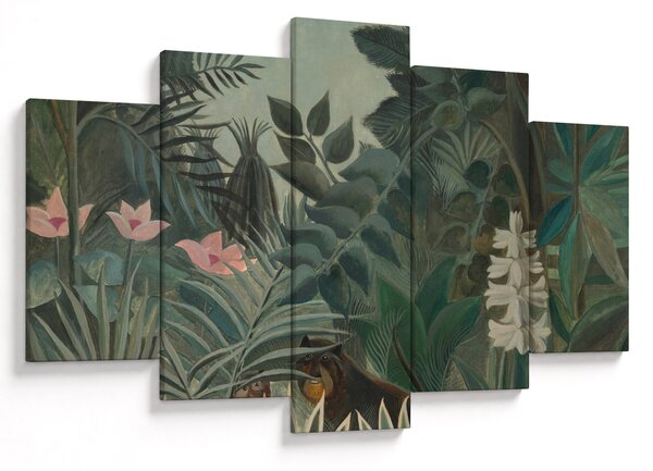 Slika - Henri Rousseau, The Equatorial Jungle, reprodukcije (150x105 cm)