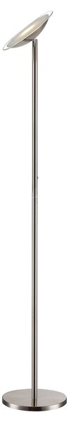 Podne Lampa Lindby, MALEA, prigušiv, Metalik, Dnevna soba, Metal, Moderan