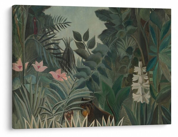 Slika - Henri Rousseau, The Equatorial Jungle, reprodukcije (70x50 cm)