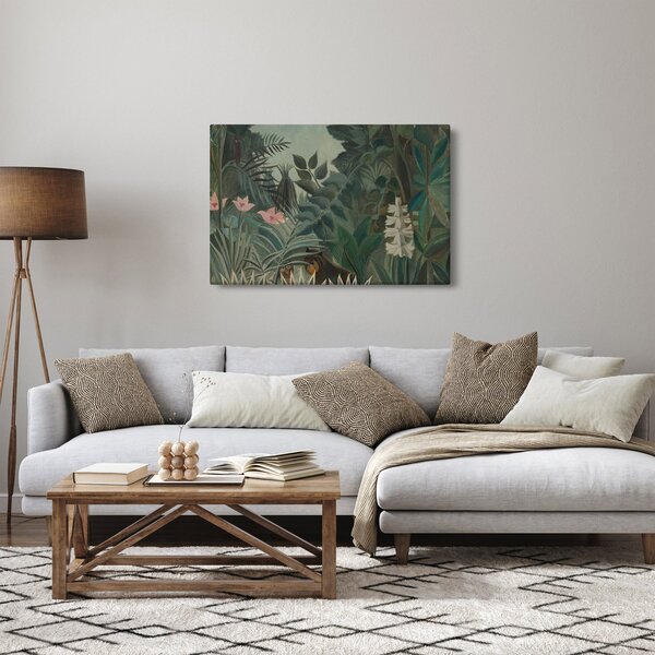 Slika - Henri Rousseau, The Equatorial Jungle, reprodukcije (90x60 cm)