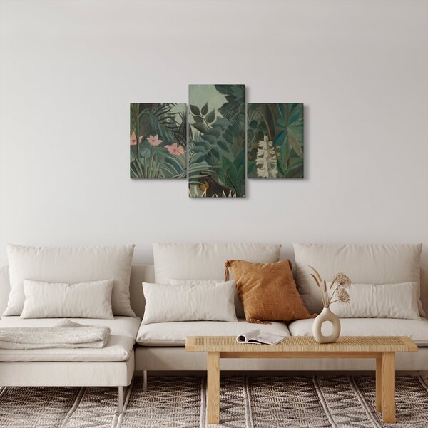 Slika - Henri Rousseau, The Equatorial Jungle, reprodukcije (90x60 cm)