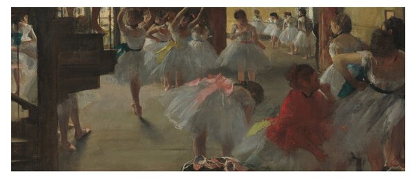 Slika - Edgar Degas, The Dance Class, reprodukcije (120x50 cm)