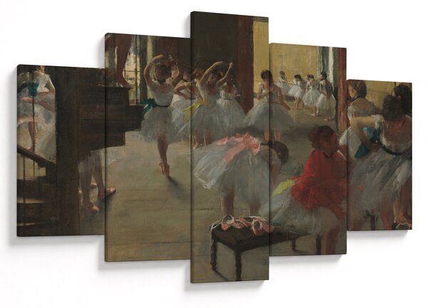 Slika - Edgar Degas, The Dance Class, reprodukcije (150x105 cm)
