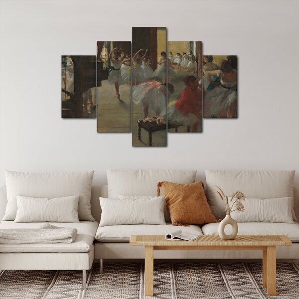 Slika - Edgar Degas, The Dance Class, reprodukcije (150x105 cm)