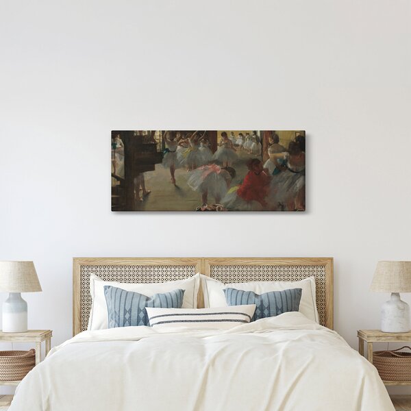 Slika - Edgar Degas, The Dance Class, reprodukcije (120x50 cm)