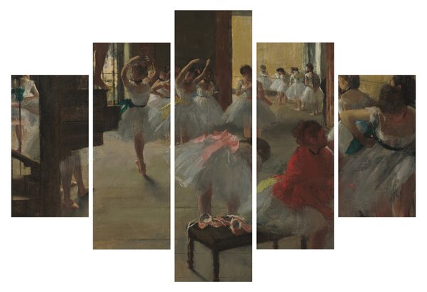 Slika - Edgar Degas, The Dance Class, reprodukcije (150x105 cm)