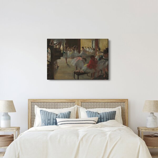 Slika - Edgar Degas, The Dance Class, reprodukcije (90x60 cm)