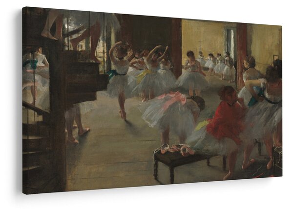 Slika - Edgar Degas, The Dance Class, reprodukcije (90x60 cm)