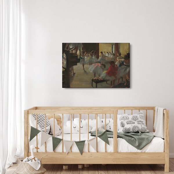Slika - Edgar Degas, The Dance Class, reprodukcije (90x60 cm)