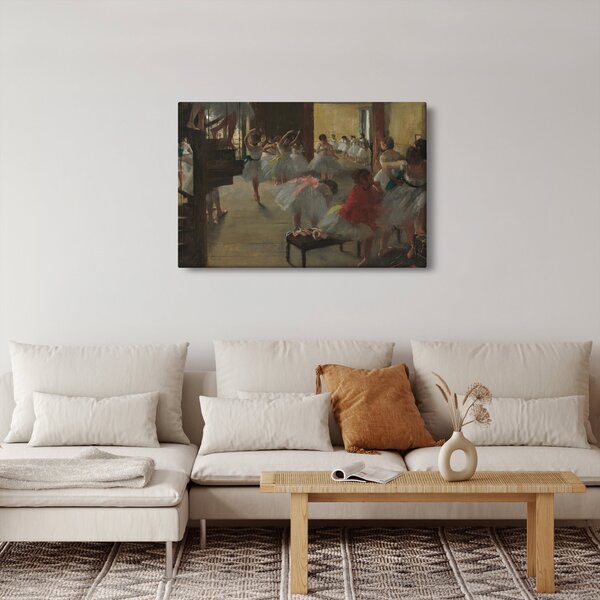 Slika - Edgar Degas, The Dance Class, reprodukcije (90x60 cm)