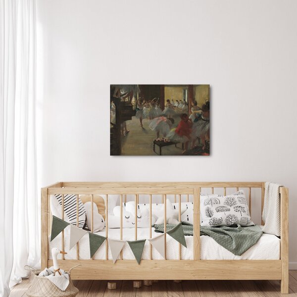 Slika - Edgar Degas, The Dance Class, reprodukcije (70x50 cm)