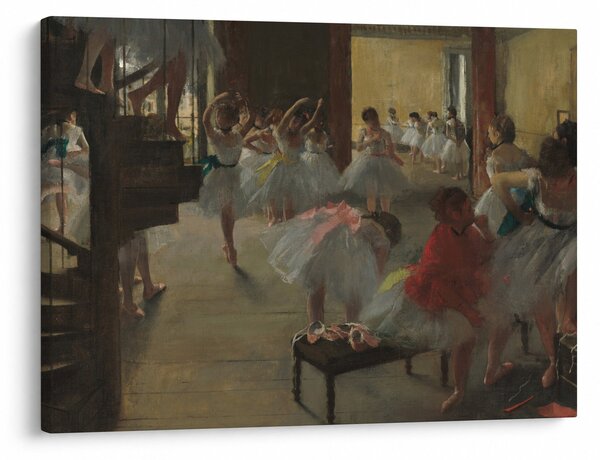 Slika - Edgar Degas, The Dance Class, reprodukcije (70x50 cm)