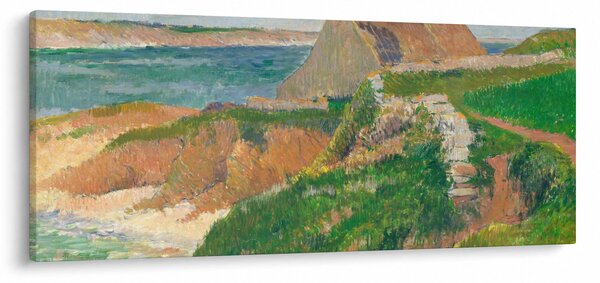 Slika - Henri Moret, The Island of Raguenez, Brittany, reprodukcije (120x50 cm)