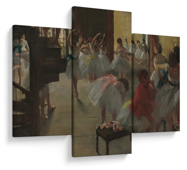 Slika - Edgar Degas, The Dance Class, reprodukcije (90x60 cm)