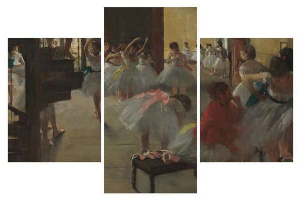 Slika - Edgar Degas, The Dance Class, reprodukcije (90x60 cm)