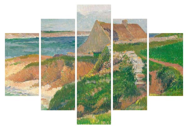 Slika - Henri Moret, The Island of Raguenez, Brittany, reprodukcije (150x105 cm)
