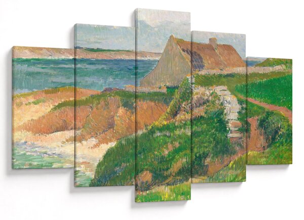 Slika - Henri Moret, The Island of Raguenez, Brittany, reprodukcije (150x105 cm)