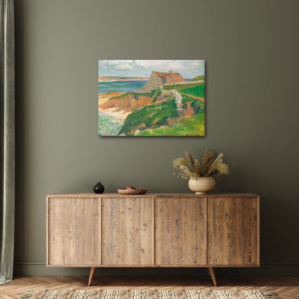 Slika - Henri Moret, The Island of Raguenez, Brittany, reprodukcije (70x50 cm)