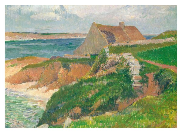 Slika - Henri Moret, The Island of Raguenez, Brittany, reprodukcije (70x50 cm)