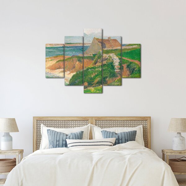 Slika - Henri Moret, The Island of Raguenez, Brittany, reprodukcije (150x105 cm)