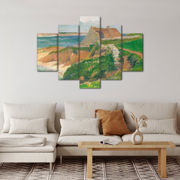 Slika - Henri Moret, The Island of Raguenez, Brittany, reprodukcije (150x105 cm)