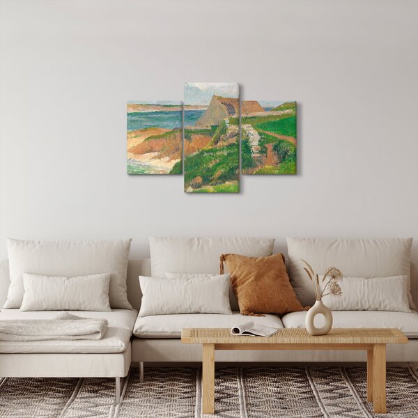 Slika - Henri Moret, The Island of Raguenez, Brittany, reprodukcije (90x60 cm)
