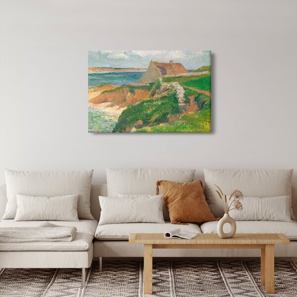Slika - Henri Moret, The Island of Raguenez, Brittany, reprodukcije (90x60 cm)