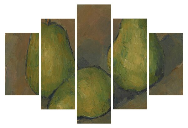 Slika - Paul Cézanne, Three Pears, reprodukcije (150x105 cm)