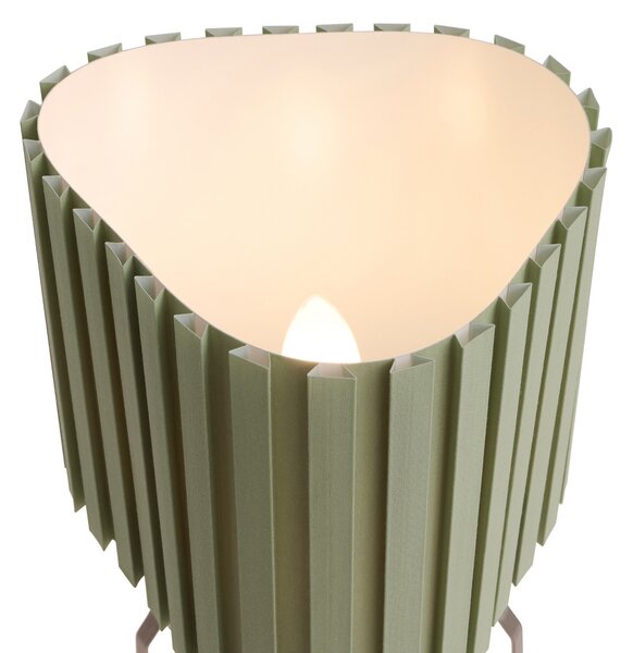 Stolne Lampa HAY, Canelé, Zelena, Dnevna soba, Tkanina / tekstil, Dizajn