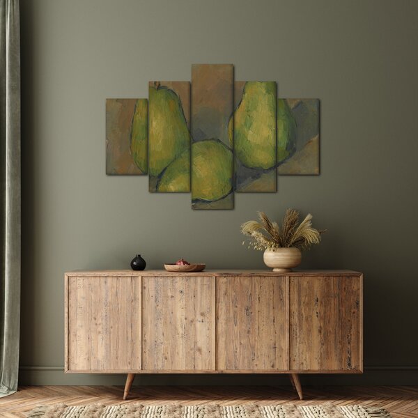 Slika - Paul Cézanne, Three Pears, reprodukcije (150x105 cm)