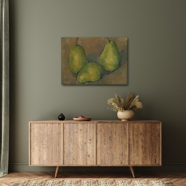 Slika - Paul Cézanne, Three Pears, reprodukcije (70x50 cm)