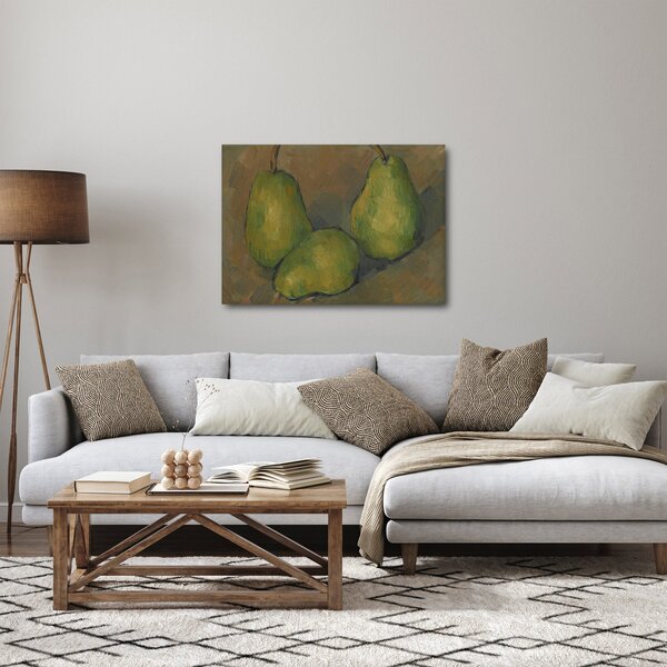 Slika - Paul Cézanne, Three Pears, reprodukcije (70x50 cm)