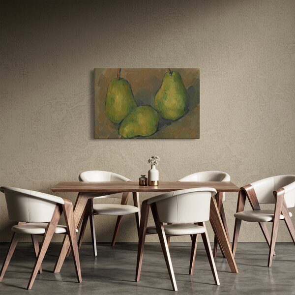 Slika - Paul Cézanne, Three Pears, reprodukcije (90x60 cm)