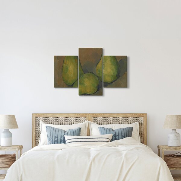 Slika - Paul Cézanne, Three Pears, reprodukcije (90x60 cm)