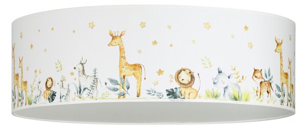 Stropne Svjetiljka Duolla, Kids Print, Višebojno, Dječja soba, Tkanina / tekstil